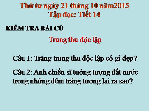 Tuần 7. Ở Vương quốc Tương Lai