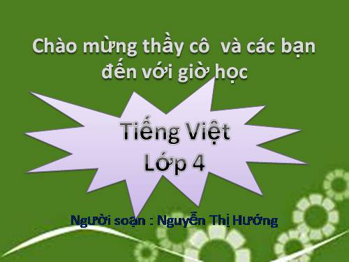 Tuần 5. Gà Trống và Cáo