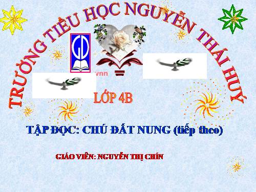 Tuần 14. Chú Đất Nung