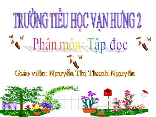 Tuần 27. Con sẻ
