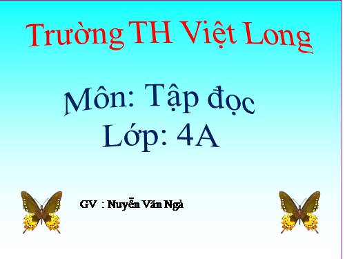 Tuần 27. Con sẻ