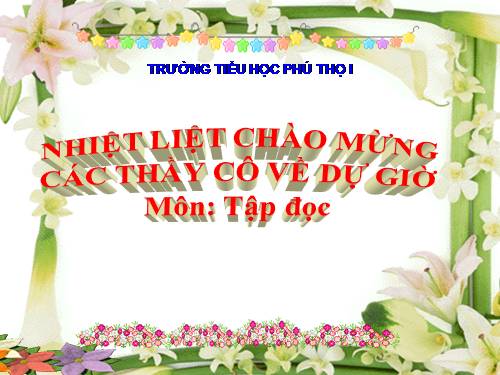 Tuần 26. Ga-vrốt ngoài chiến luỹ