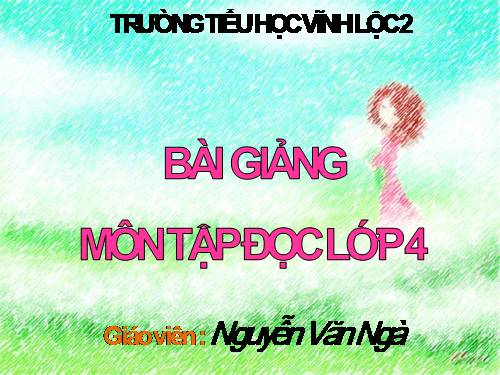 Tuần 26. Ga-vrốt ngoài chiến luỹ