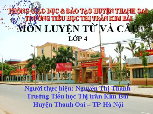 Tuần 19. Bốn anh tài