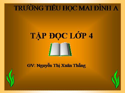 Tuần 16. Trong quán ăn Ba cá bống