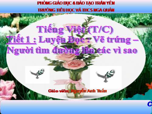 Tuần 12. Vẽ trứng