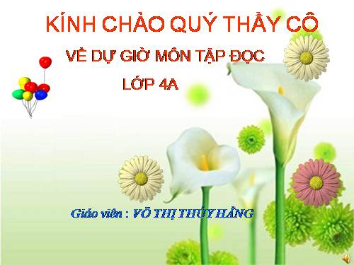 Tuần 8. Đôi giày ba ta màu xanh