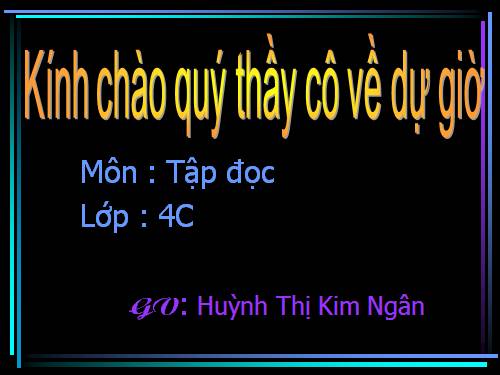 Tuần 5. Những hạt thóc giống