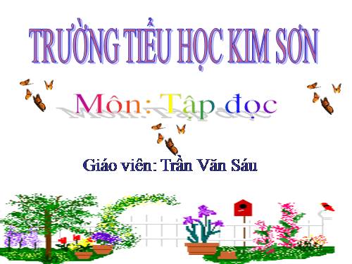 Tuần 30. Dòng sông mặc áo