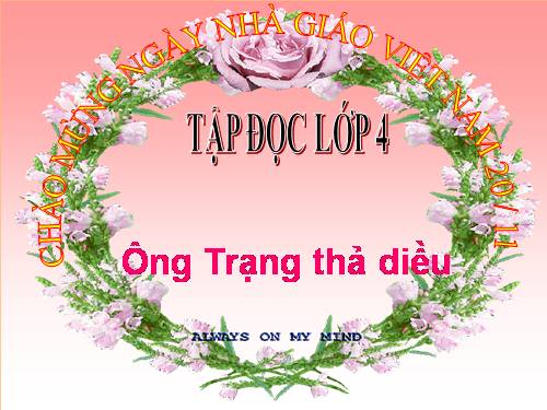 Tuần 11. Ông Trạng thả diều