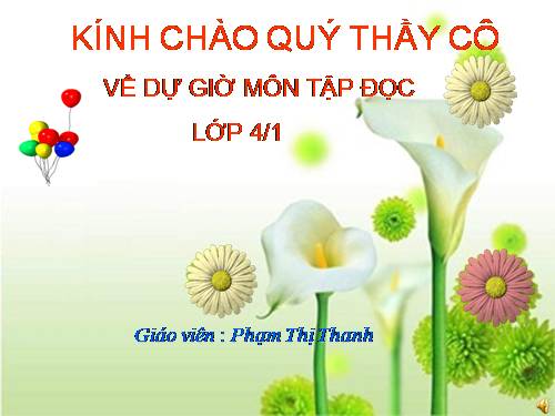 Tuần 8. Đôi giày ba ta màu xanh