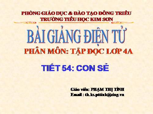 Tuần 27. Con sẻ