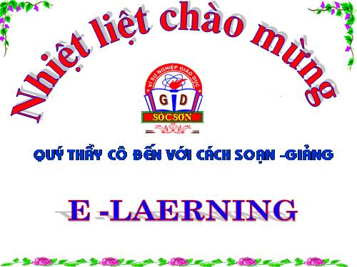 Cách soạn bài giang giáo an E -Laerning