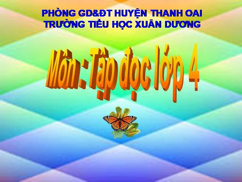 Tuần 27. Con sẻ