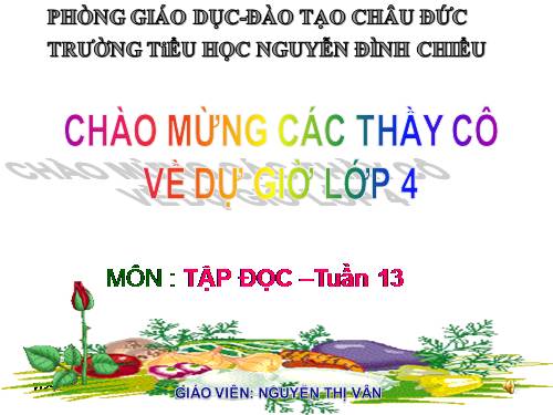Tuần 13. Văn hay chữ tốt