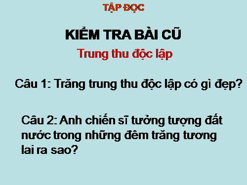 Tuần 7. Ở Vương quốc Tương Lai