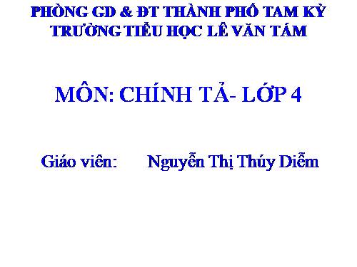 Tuần 5. Gà Trống và Cáo