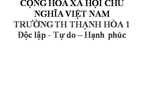 cáo thành tích công tác chủ nhiệm