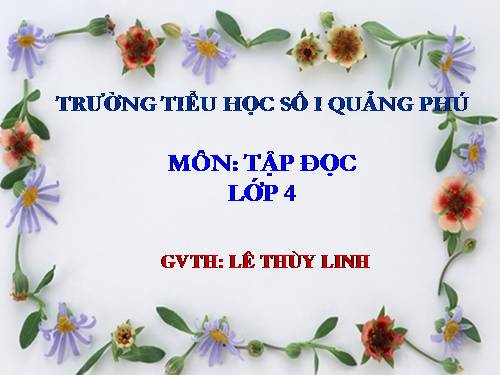 Tuần 5. Những hạt thóc giống