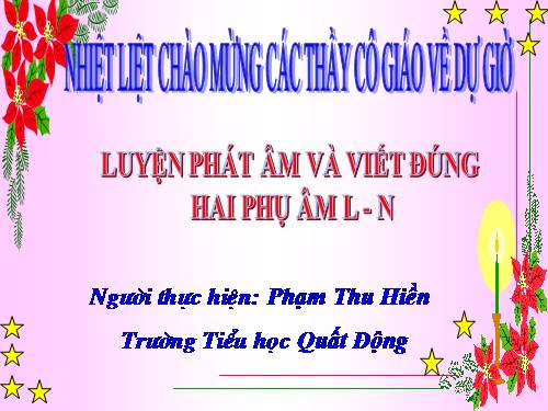 Tuần 5. Những hạt thóc giống