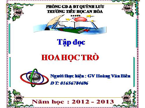 Tuần 23. Hoa học trò