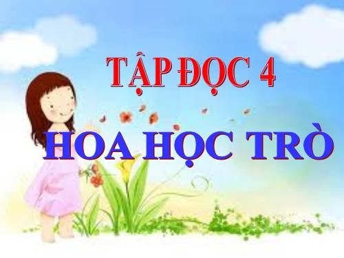 Tuần 23. Hoa học trò