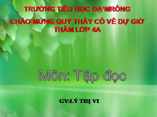 Tuần 20. Trống đồng Đông Sơn