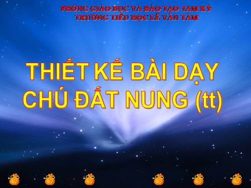 Tuần 14. Chú Đất Nung