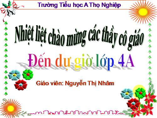 bài ôn tập và kiểm tra tiết 2- tuần 18nhâm