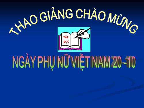 Tuần 8. Đôi giày ba ta màu xanh