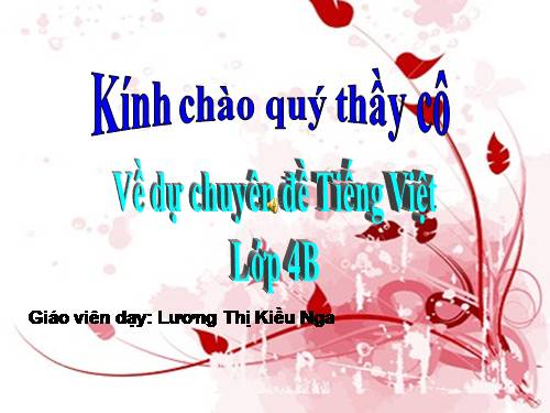 Tuần 5. Gà Trống và Cáo
