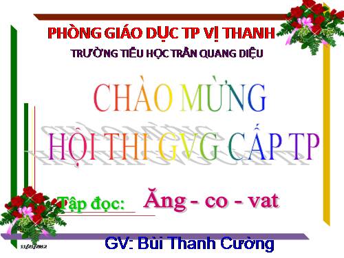 Tuần 30. Dòng sông mặc áo