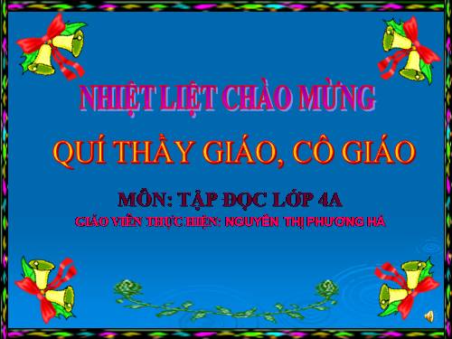 Tuần 14. Chú Đất Nung