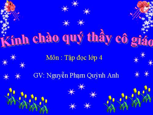 Tuần 8. Đôi giày ba ta màu xanh