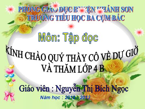 Tuần 8. Đôi giày ba ta màu xanh