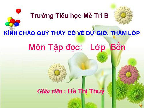 Tuần 8. Đôi giày ba ta màu xanh