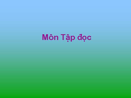 Tuần 19. Chuyện cổ tích về loài người