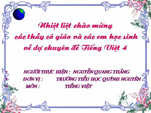 Tuần 7. Trung thu độc lập