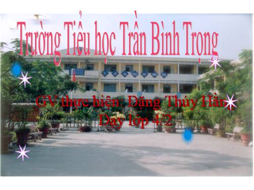 Tuần 5. Những hạt thóc giống