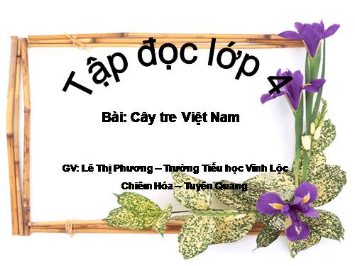 Tuần 4. Tre Việt Nam