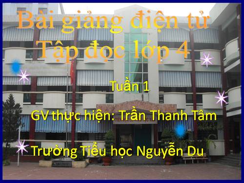 Tuần 4. Một người chính trực