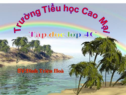 Tuần 33. Con chim chiền chiện