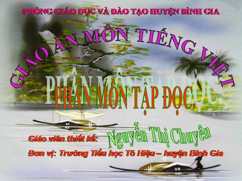 Tuần 16. Trong quán ăn Ba cá bống