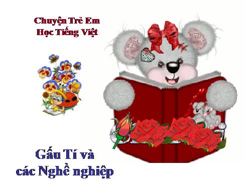 Gấu học Tiếng Việt