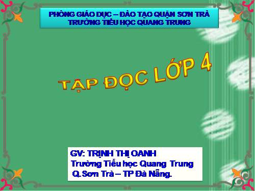 Tuần 31. Con chuồn chuồn nước