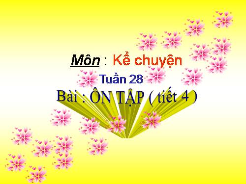 KC L4 BÀI: ÔN TẬP ( Tiết 4 )