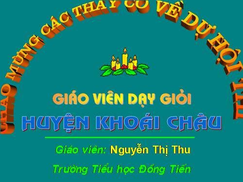 Tuần 20. Trống đồng Đông Sơn