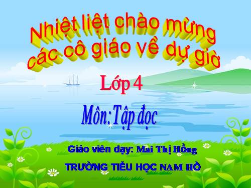 Tuần 26. Ga-vrốt ngoài chiến luỹ