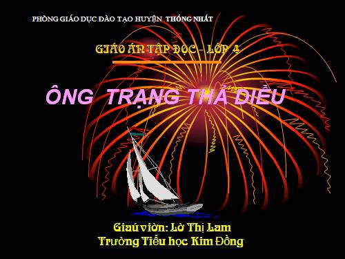 Tuần 11. Ông Trạng thả diều