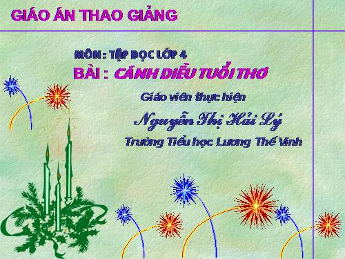 Tuần 15. Cánh diều tuổi thơ